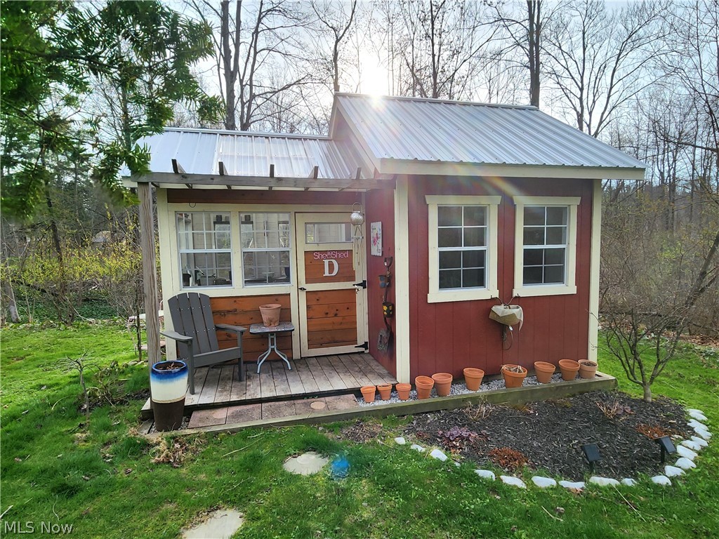 8965 Cedar Road Chesterland, OH 44026 - Photo 42 of 50 She Shed - Two Rooms and Front Porch - Potting Shed and Cozy Getaway