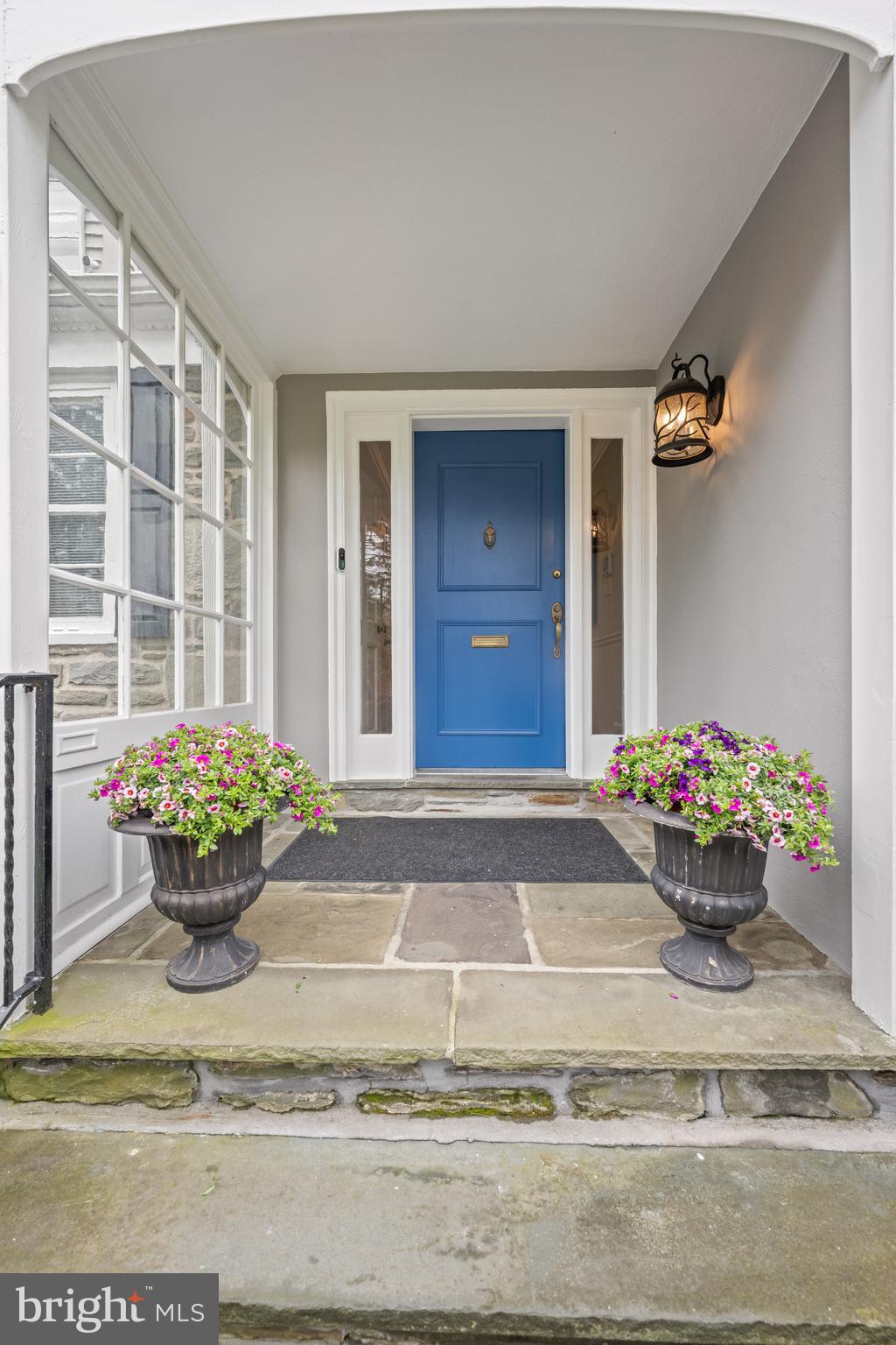 316 Mcclenaghan Mill Road Wynnewood, PA 19096 - Photo 20 of 57 Welcoming front entry...