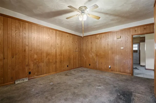 a view of an entryway with staircase