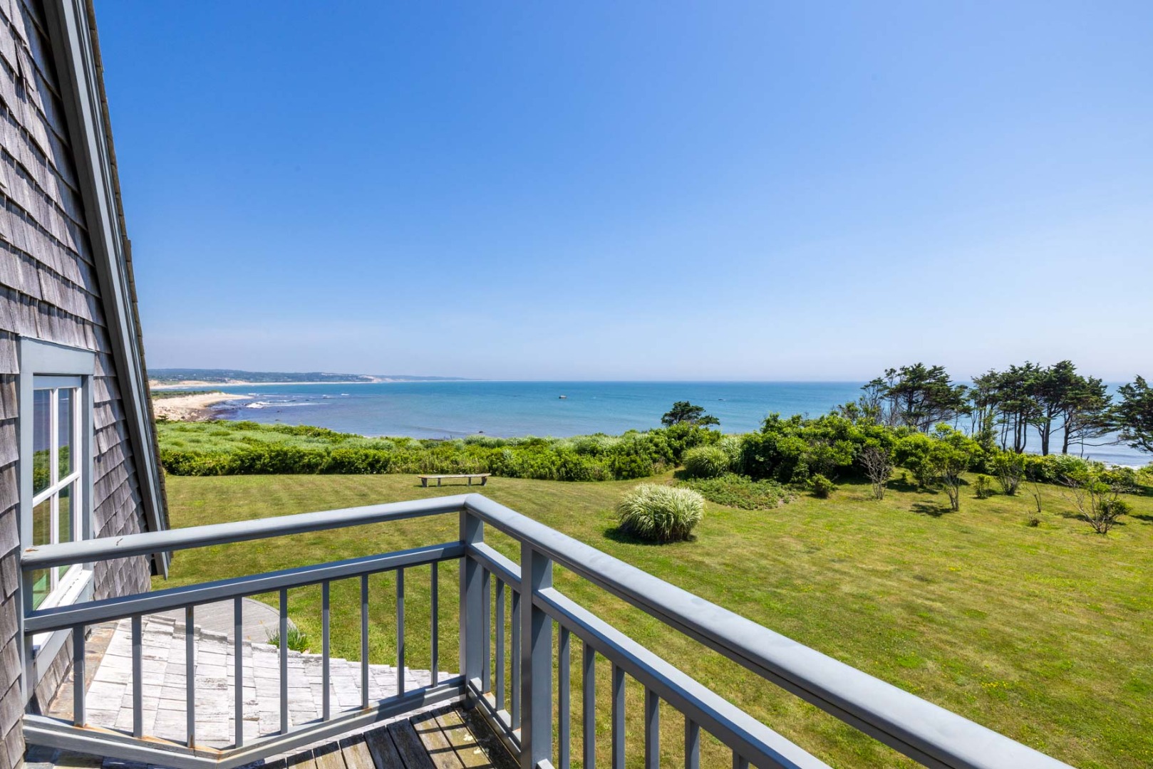 64 Squibnocket Farm Road Chilmark, MA 02535 - Photo 18 of 43 a view of balcony with outdoor space