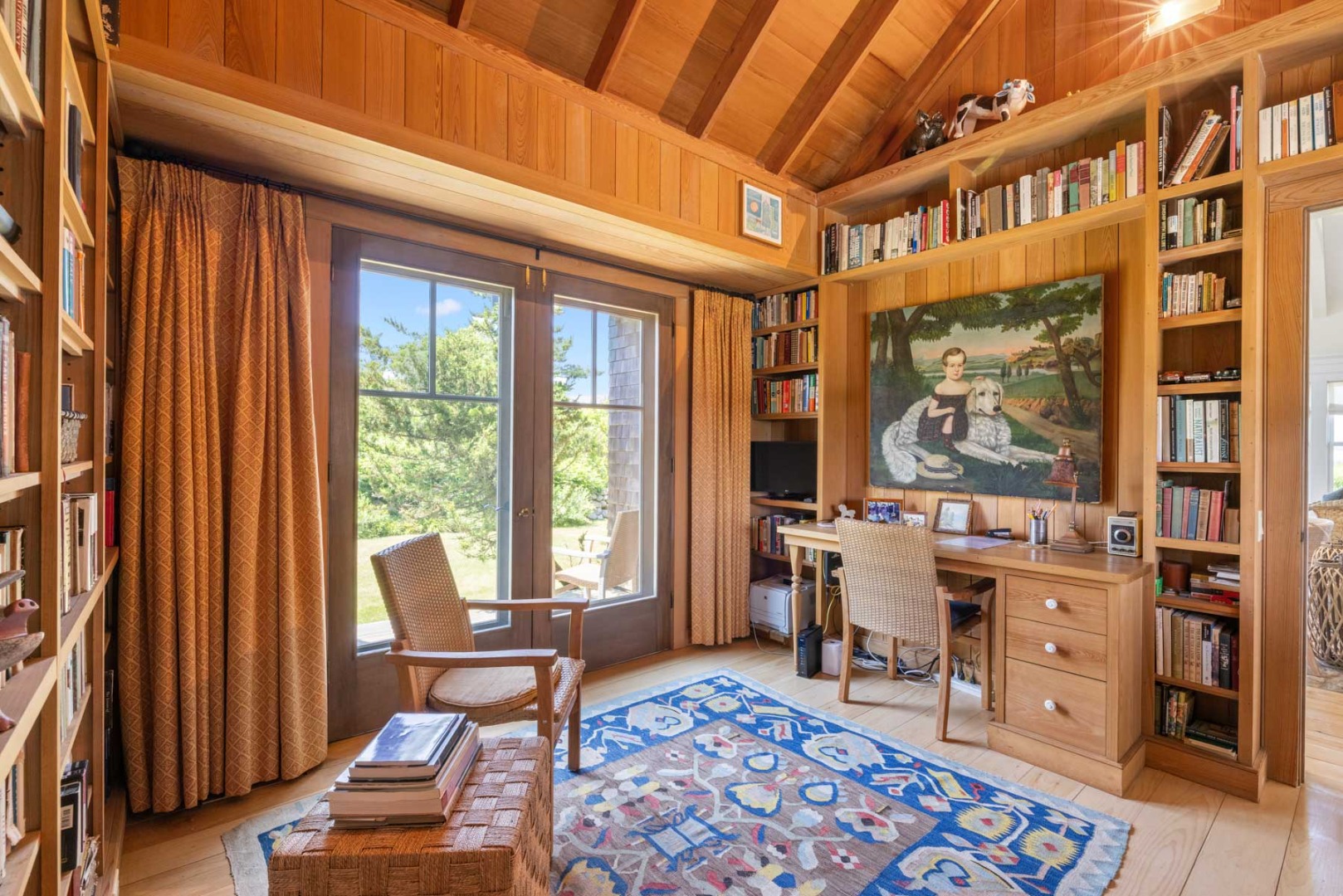 64 Squibnocket Farm Road Chilmark, MA 02535 - Photo 40 of 43 a living room with furniture and a window
