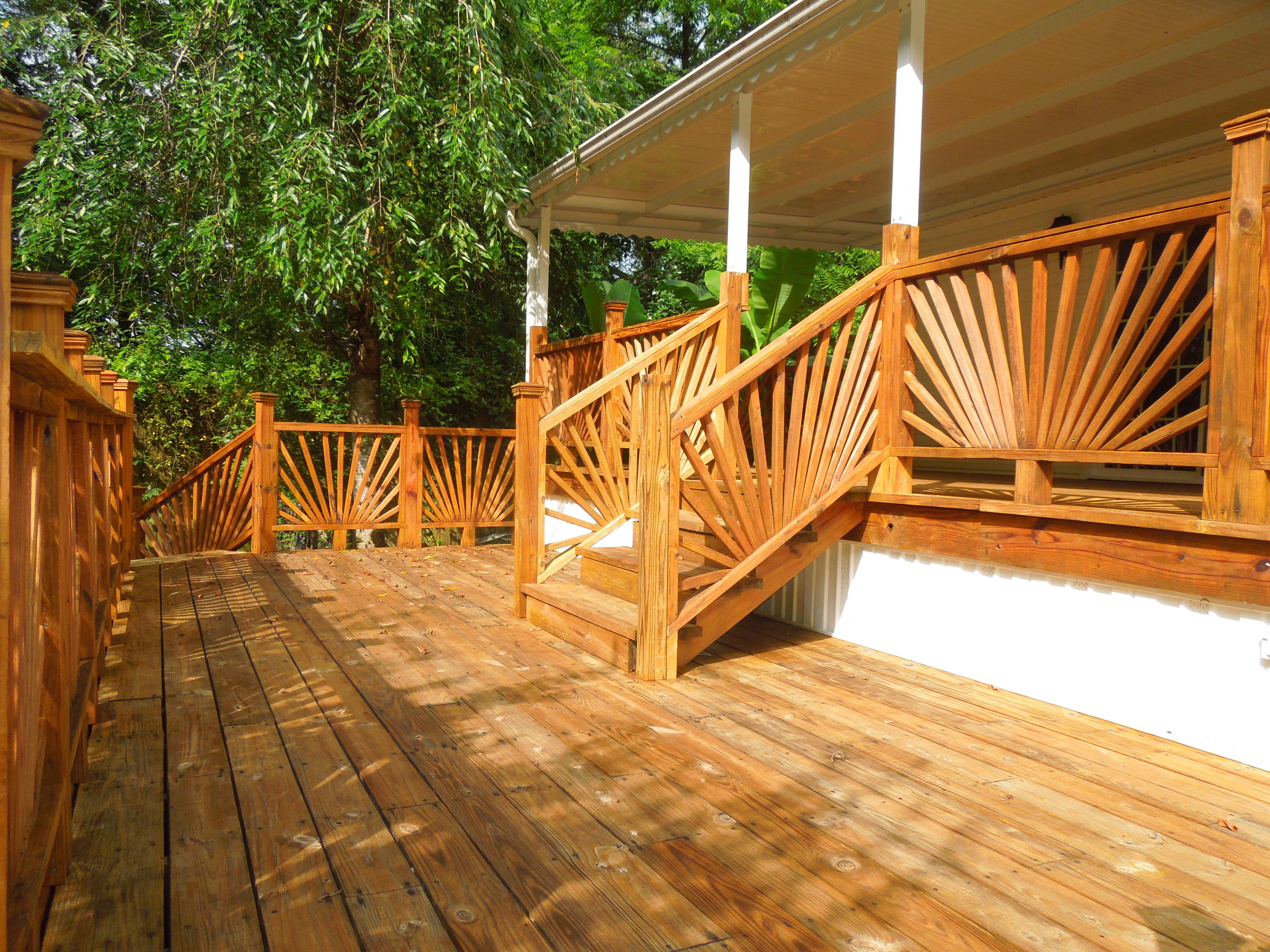 7522 Davis Mill Road Harrison, TN 37341 - Photo 29 of 36 Deck off coverd porch