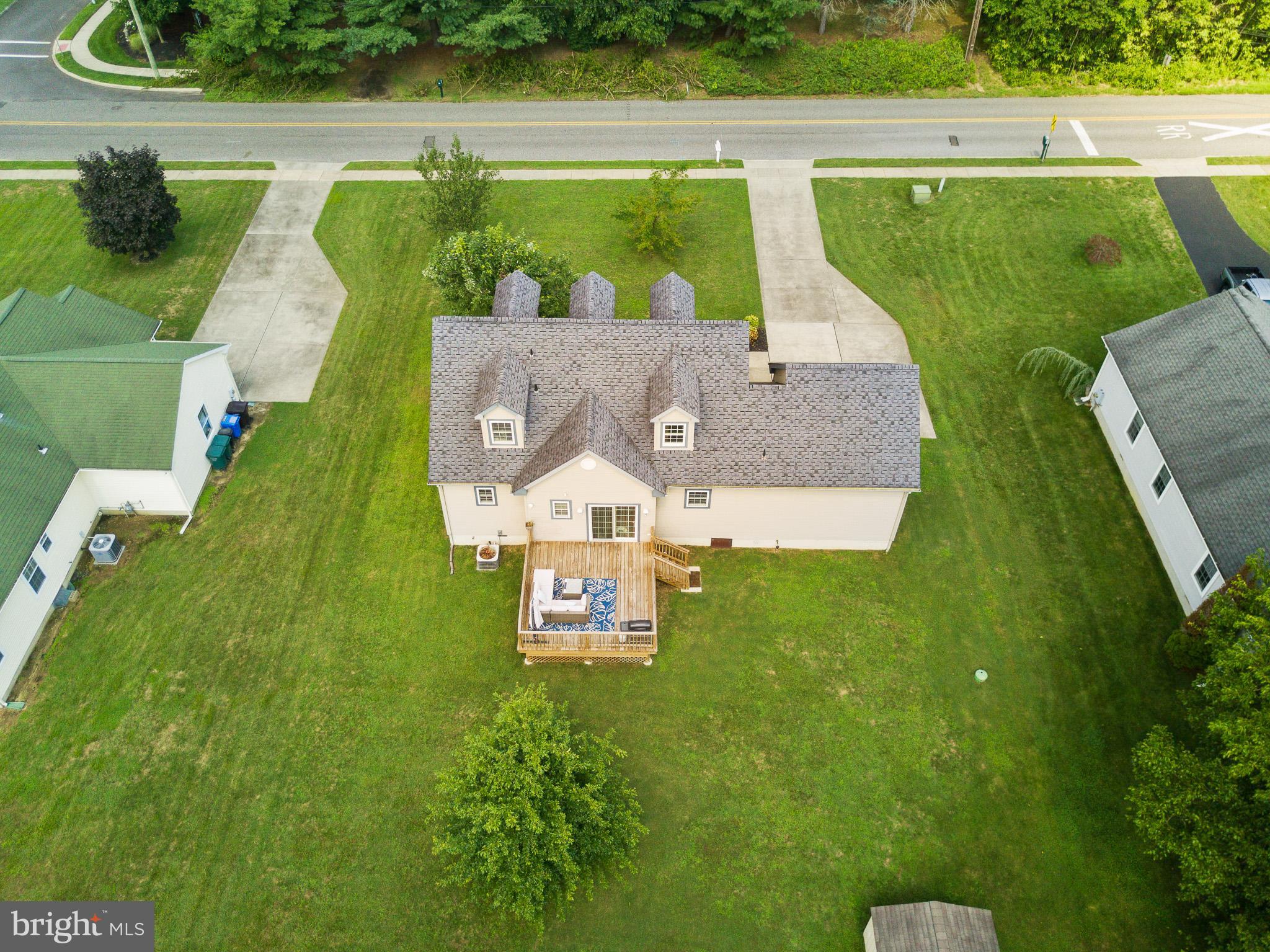 11 Whiskey Mill Road Clarksboro, NJ 08020 - Photo 32 of 35 aerial view of the backyard