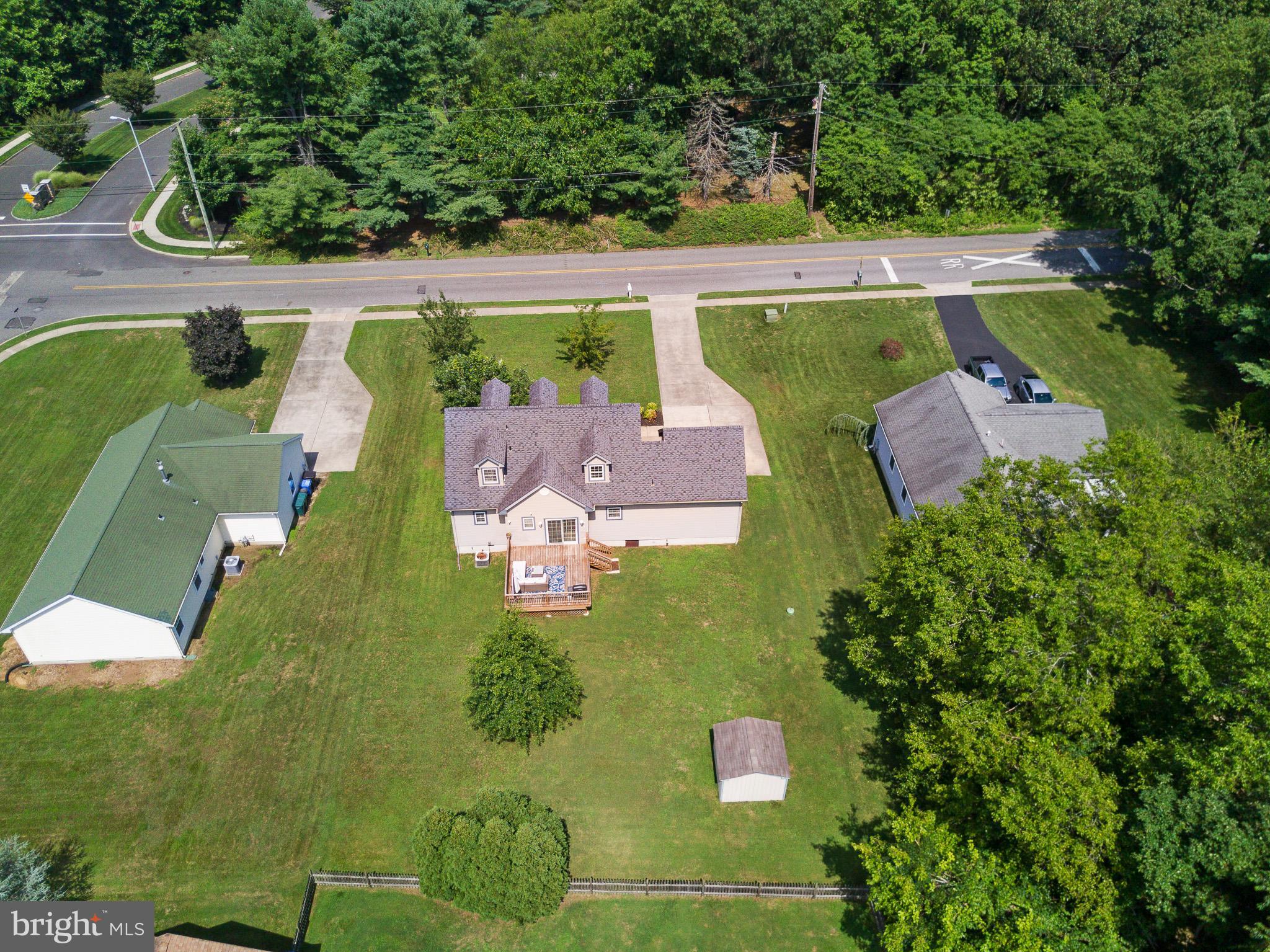 11 Whiskey Mill Road Clarksboro, NJ 08020 - Photo 34 of 35 aerial view of the backyard