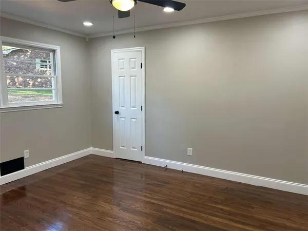 wooden floor in an empty room