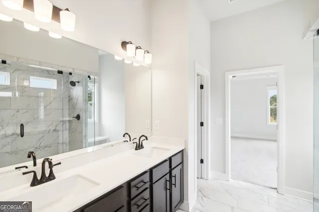 a view of swimming pool with outdoor seating