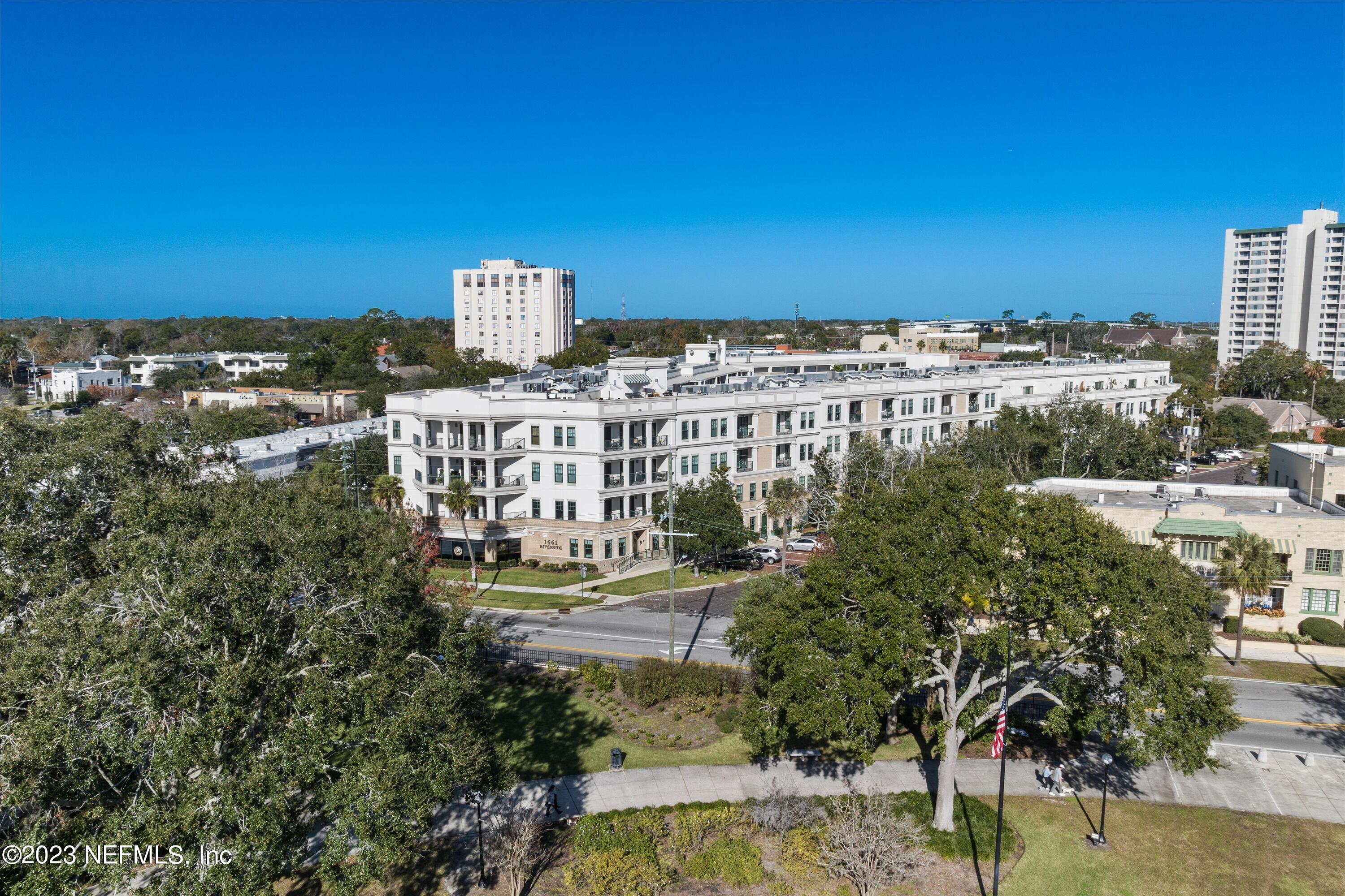 1661 Riverside Avenue, Unit 211 Jacksonville, FL 32204 - Photo 21 of 32 a view of a city with tall buildings