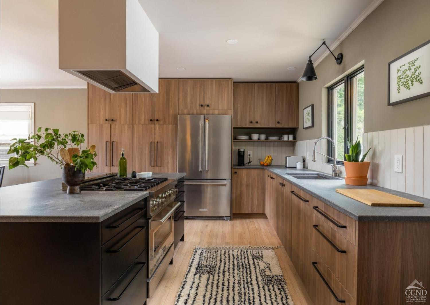 875 Road 23B Leeds, NY 12451 - Photo 20 of 38 a kitchen with a sink stove and refrigerator