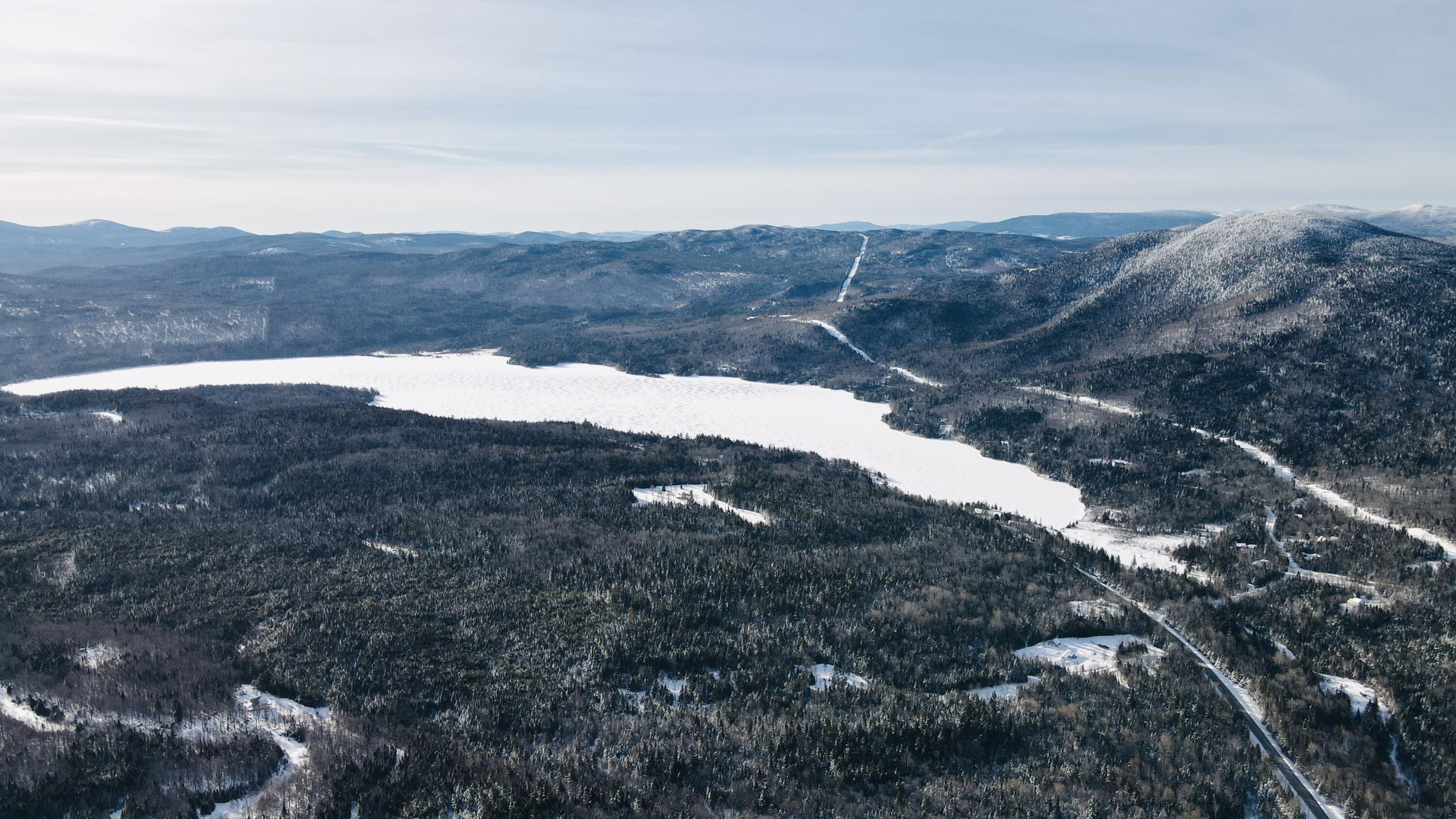 M16 L17 18 19 Edelheid Road Sandy River Plt, ME 04970 - Photo 6 of 12 Aerial View