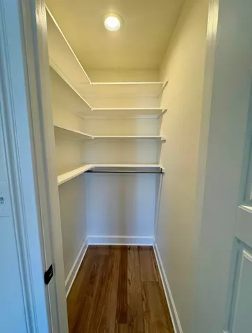 a small space with closet