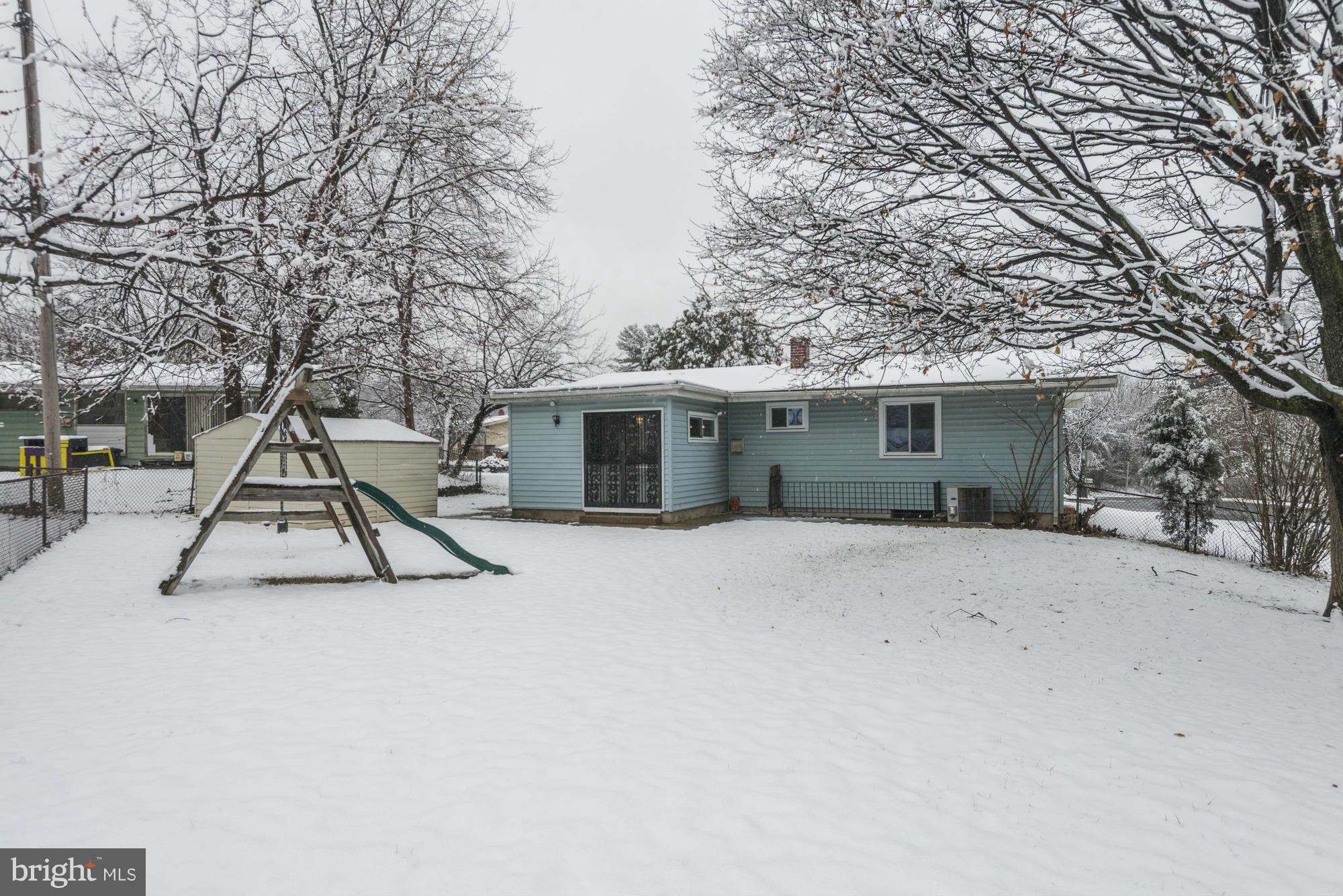 3903 Tiverton Road Randallstown, MD 21133 - Photo 18 of 20 Fully Fenced Yard w/ Play Set & Shed