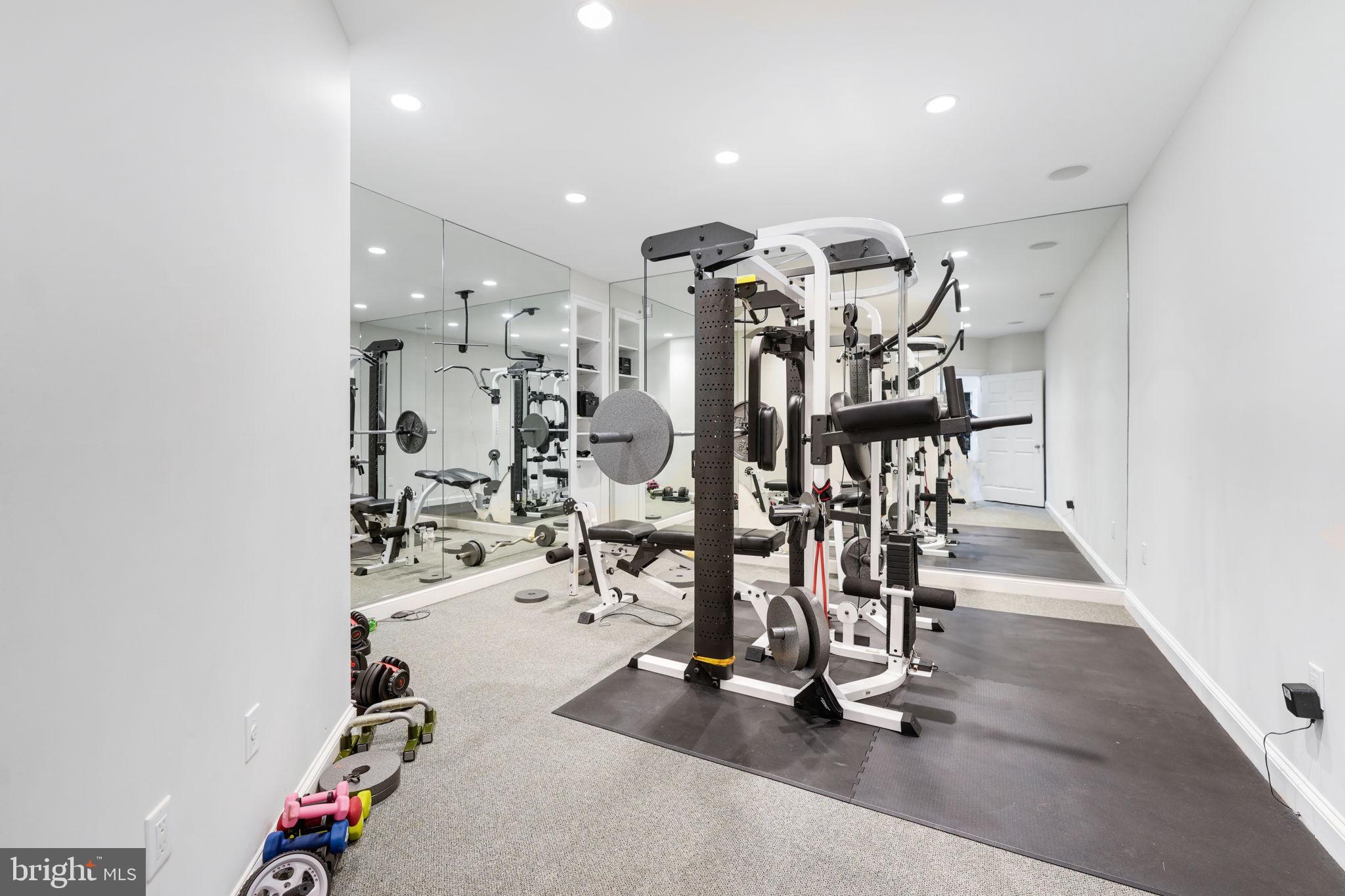 492 River Bend Road Great Falls, VA 22066 - Photo 47 of 68 Lower Level Gym