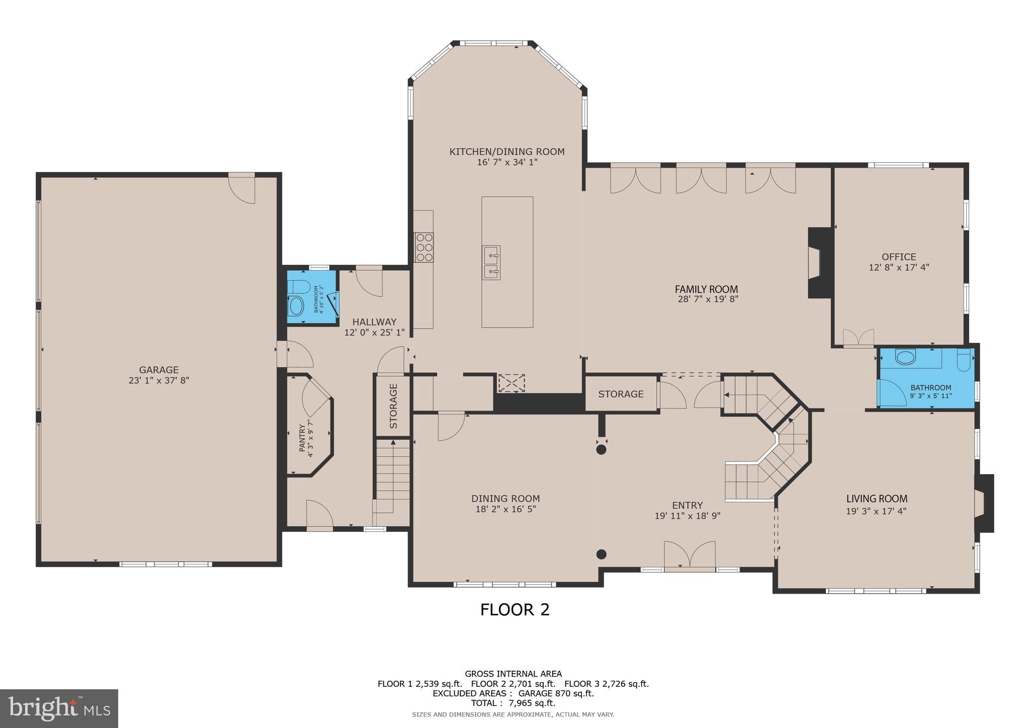 492 River Bend Road Great Falls, VA 22066 - Photo 67 of 68 Floor Plan Main Level