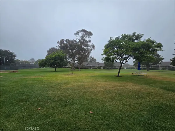 a view of a golf course