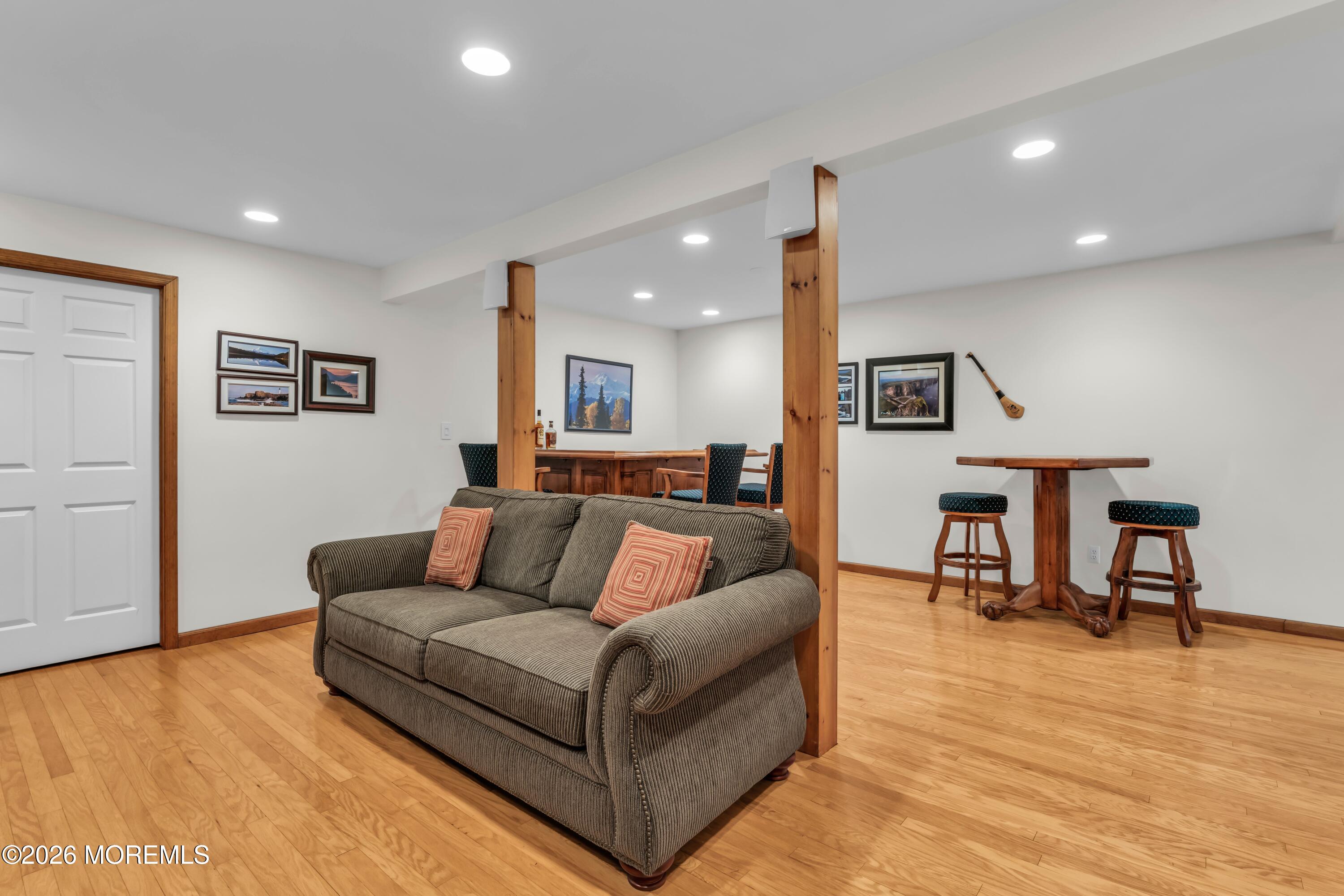 9 Johnny Court Red Bank, NJ 07701 - Photo 36 of 69 a living room with furniture and a wooden floor