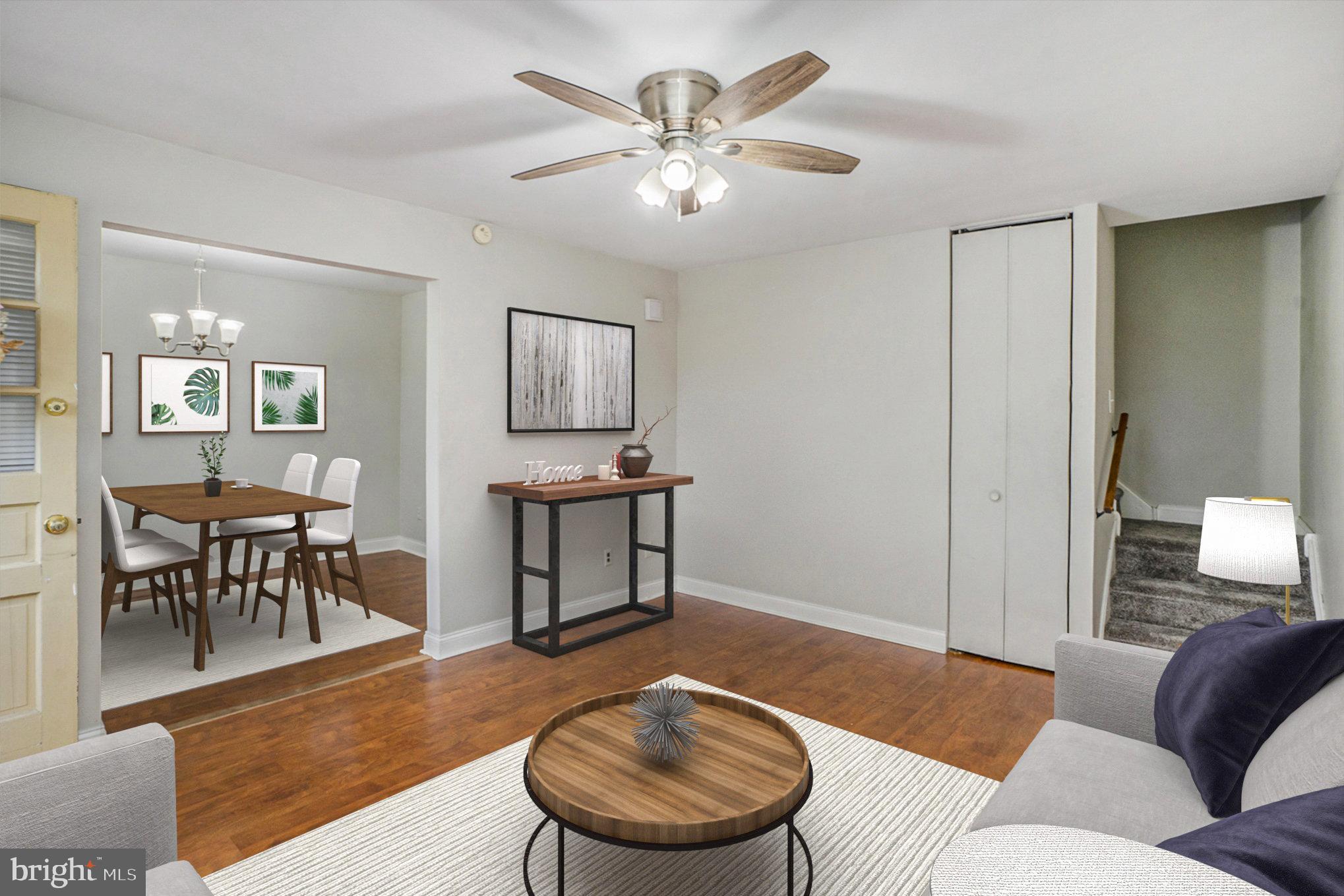 207 Walnut Hill Road, Unit B4 West Chester, PA 19382 - Photo 9 of 35 a living room with furniture and a wooden floor