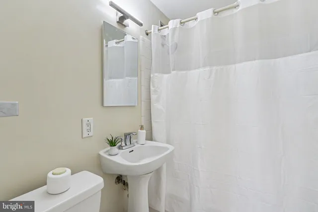 a view of a building from a balcony