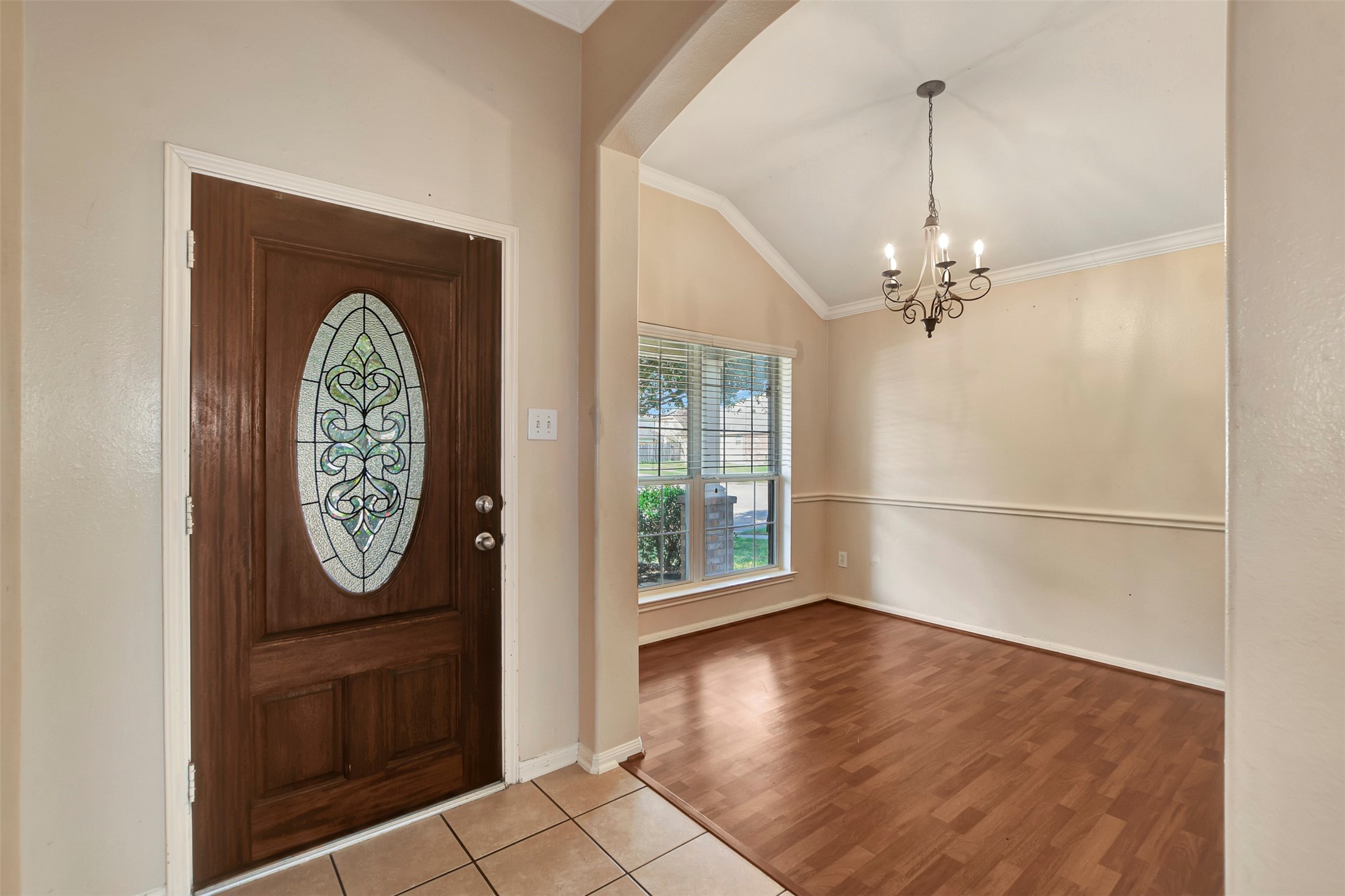 5918 Durango Mist Lane Katy, TX 77449 - Photo 24 of 41 a view of an entryway with a grandfather clock on th wall