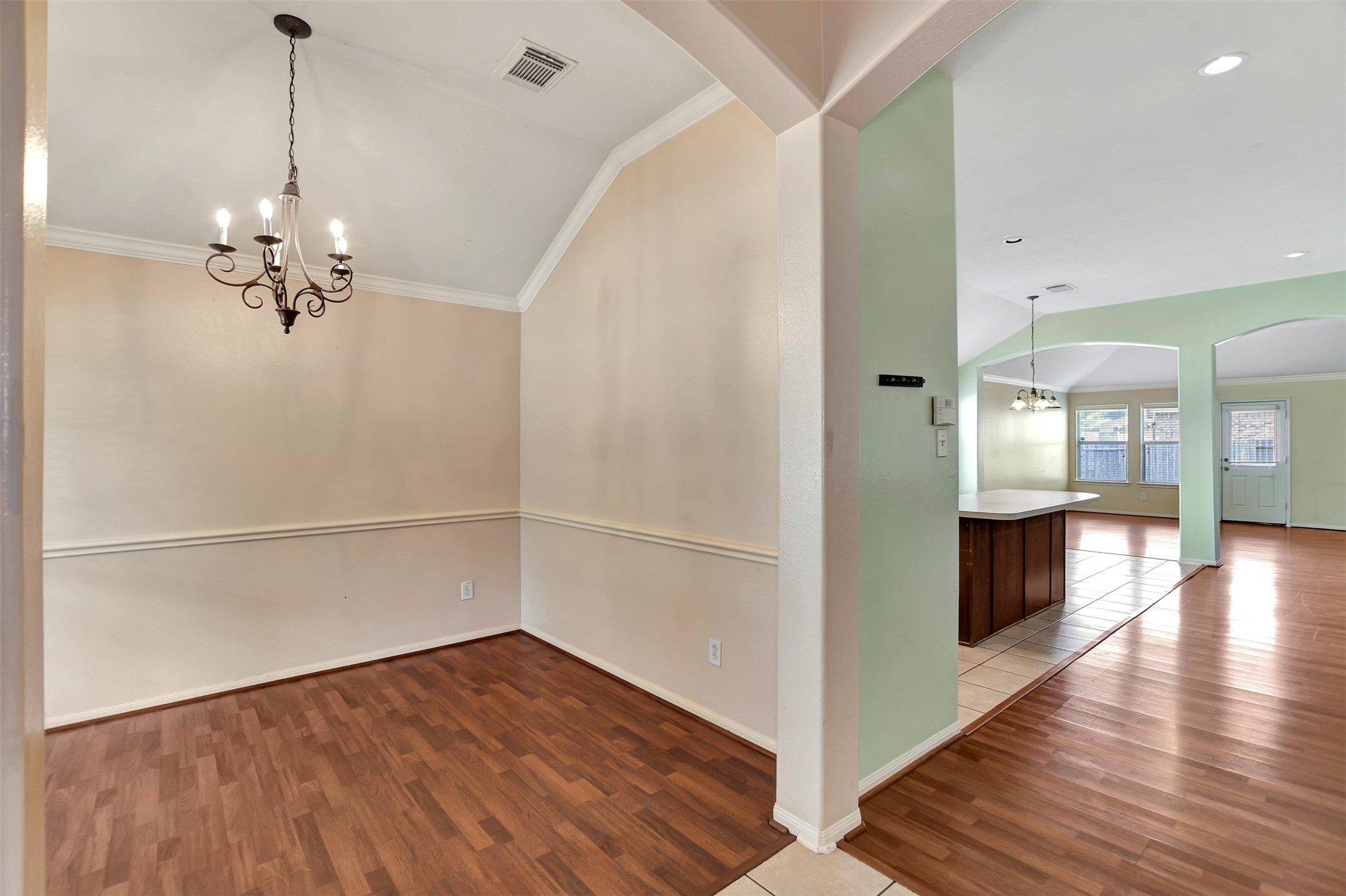 5918 Durango Mist Lane Katy, TX 77449 - Photo 29 of 41 a view of a room with wooden floor and staircase