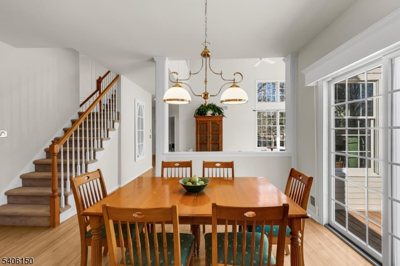 842 Madison Avenue Bridgewater, NJ 08807 - Photo 12 of 50 a view of a dining room with furniture window and wooden floor