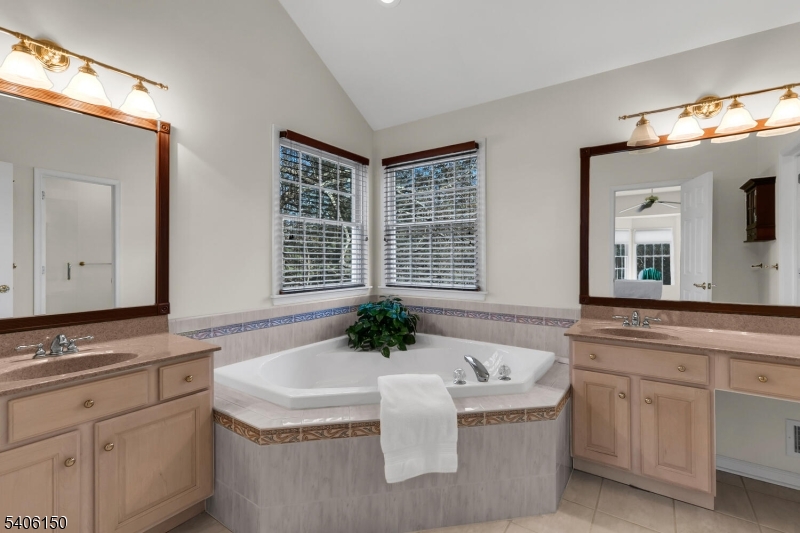 842 Madison Avenue Bridgewater, NJ 08807 - Photo 27 of 50 a bathroom with a tub sink and mirror