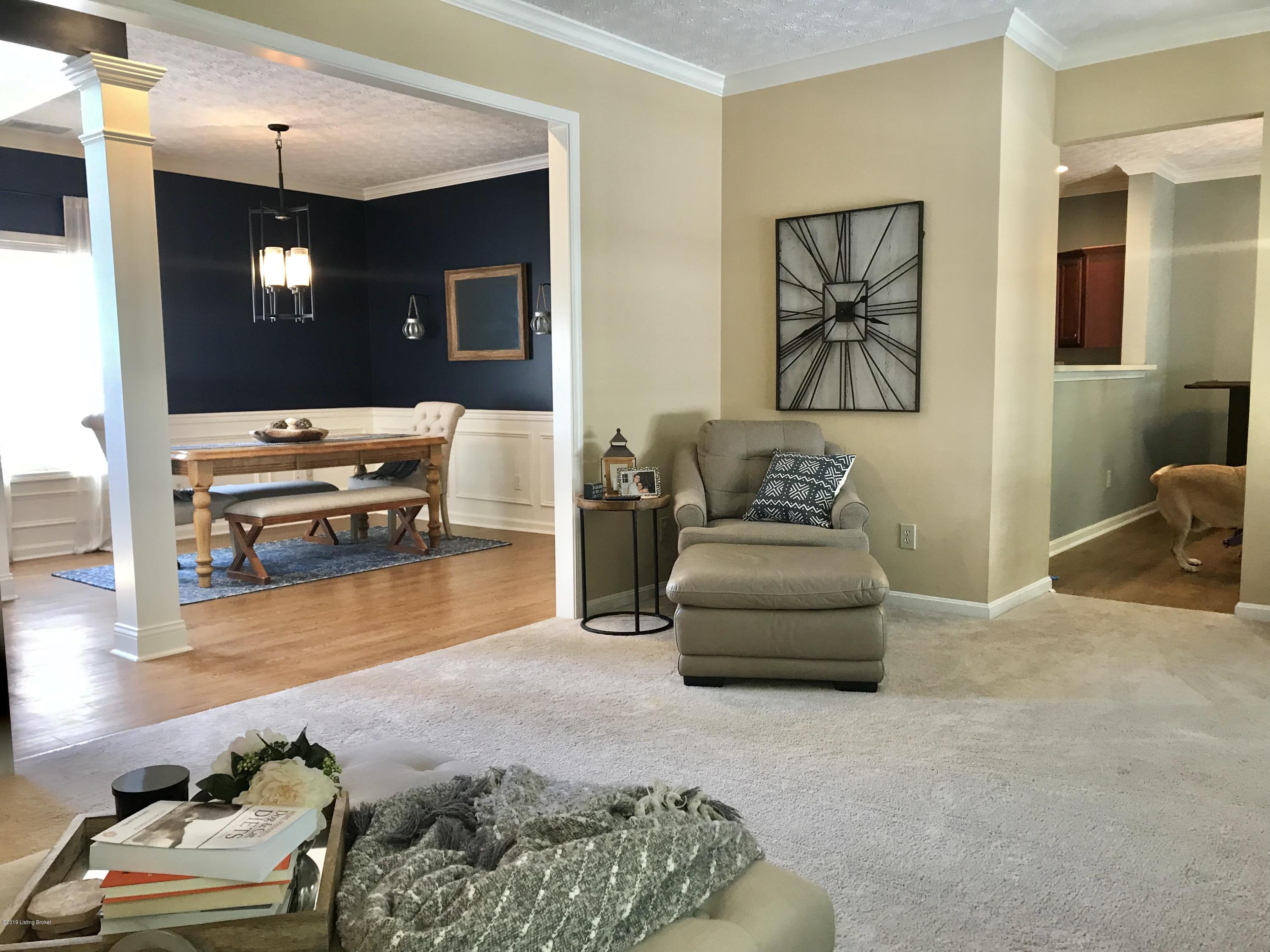 17322 Curry Branch Road Louisville, KY 40245 - Photo 49 of 49 Open floor plan living room / dinning room view.