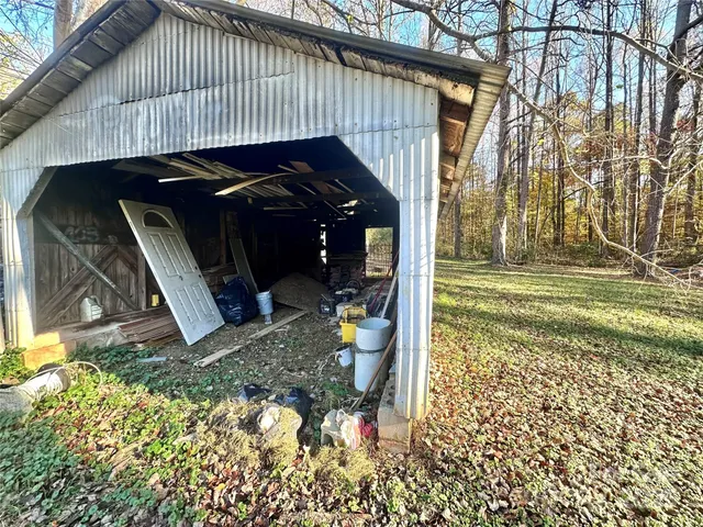 a view of a small house