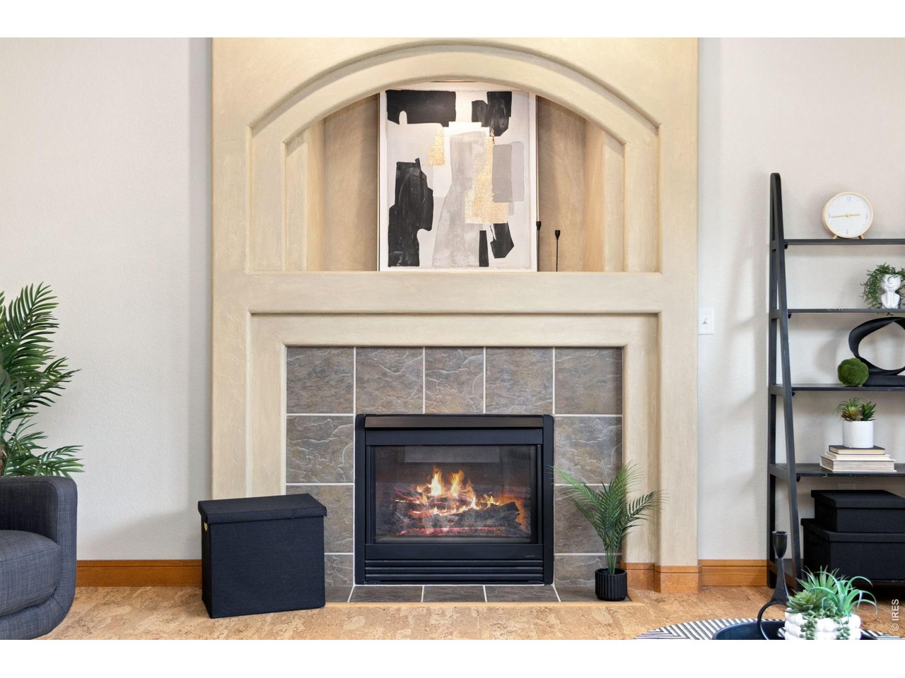 4226 Rolling Gate Road Fort Collins, CO 80526 - Photo 4 of 37 Family room gas fireplace.