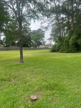 a view of outdoor space with deck and yard