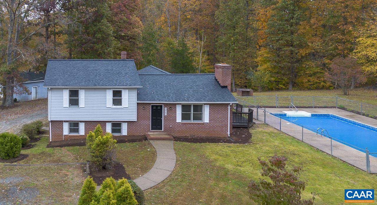 3660 Union Church Road Buckingham, VA 23921 - Photo 7 of 25 a aerial view of a house with swimming pool and sitting area