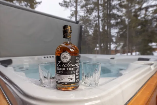 a view of roof deck with furniture