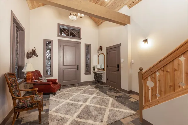 a view of outdoor space with garden