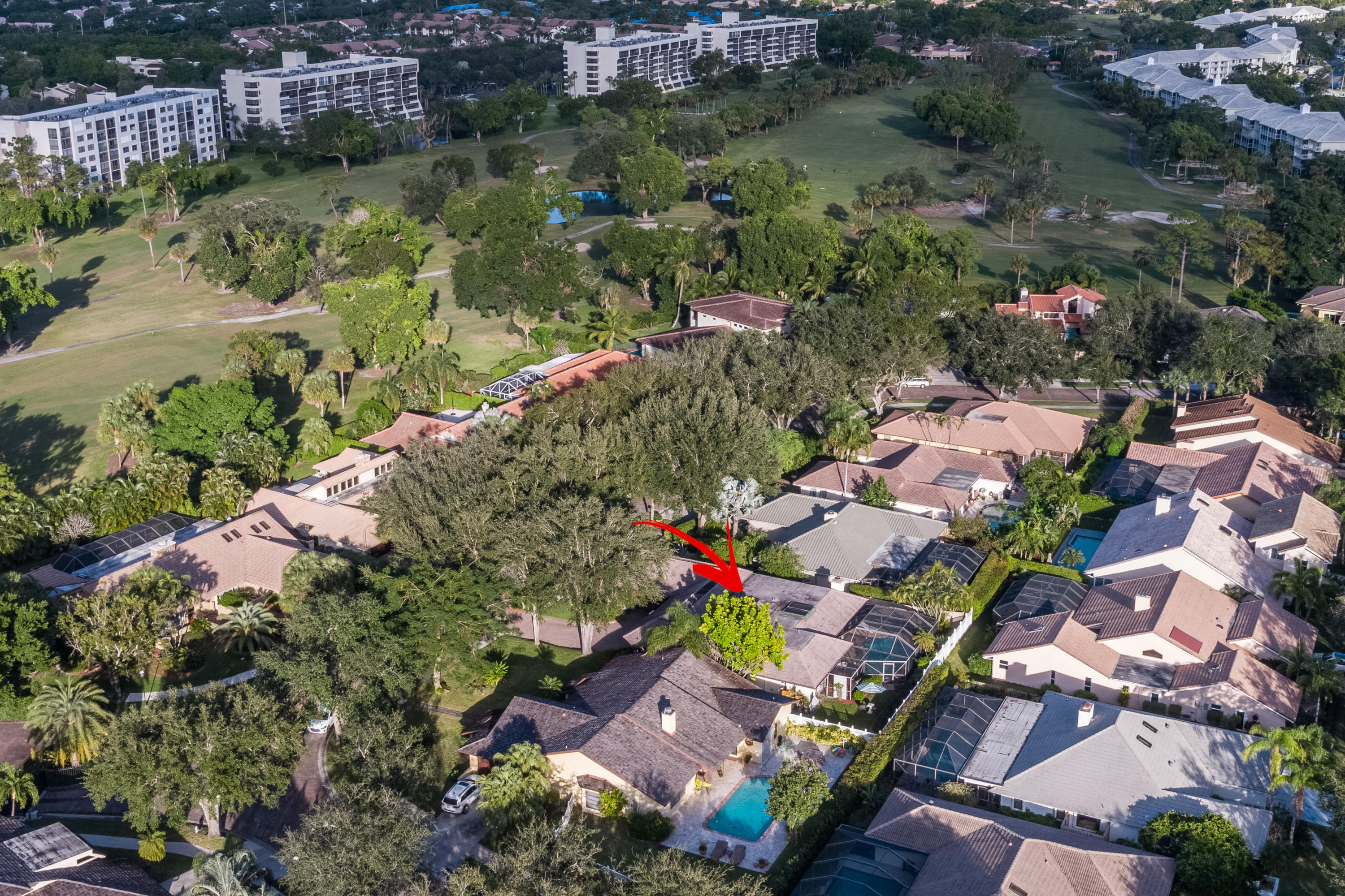 6570 Timber Lane Boca Raton, FL 33433 - Photo 32 of 34 Aerial View