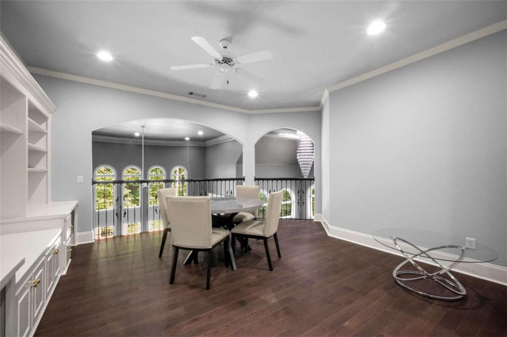 1670 Riverside Road Roswell, GA 30076 - Photo 46 of 88 a dining room with furniture and wooden floor