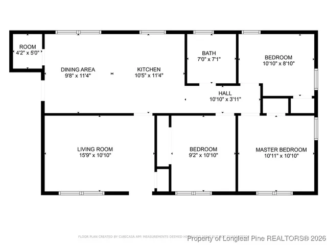$1,400 | 1374 McLean Chapel Church Road, Bunnlevel, NC 28323