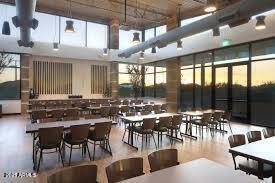 2852 East Robin Lane Phoenix, AZ 85050 - Photo 41 of 58 a room with lots of tables a large window and chairs