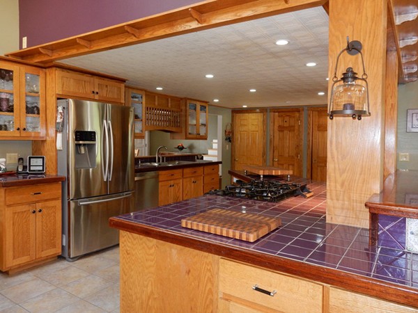 75 Brooks Village Road Phillipston, MA 01331 - Photo 15 of 30 a kitchen with stainless steel appliances granite countertop a refrigerator and a stove