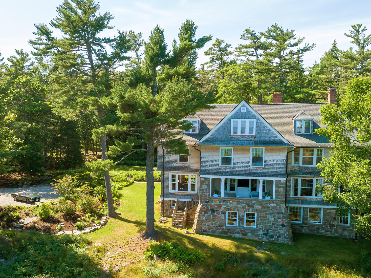 19 Delights Road Northeast Harbor, ME 04662 - Photo 61 of 61 Aerial Rear View