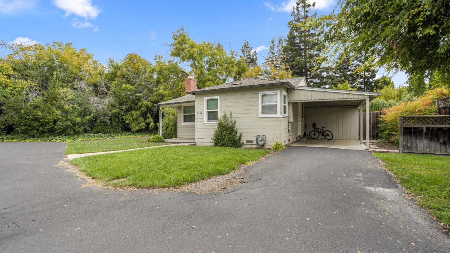 2262 Louis Road Palo Alto, CA 94303 - Photo 24 of 40 a view of a house with a yard and large tree