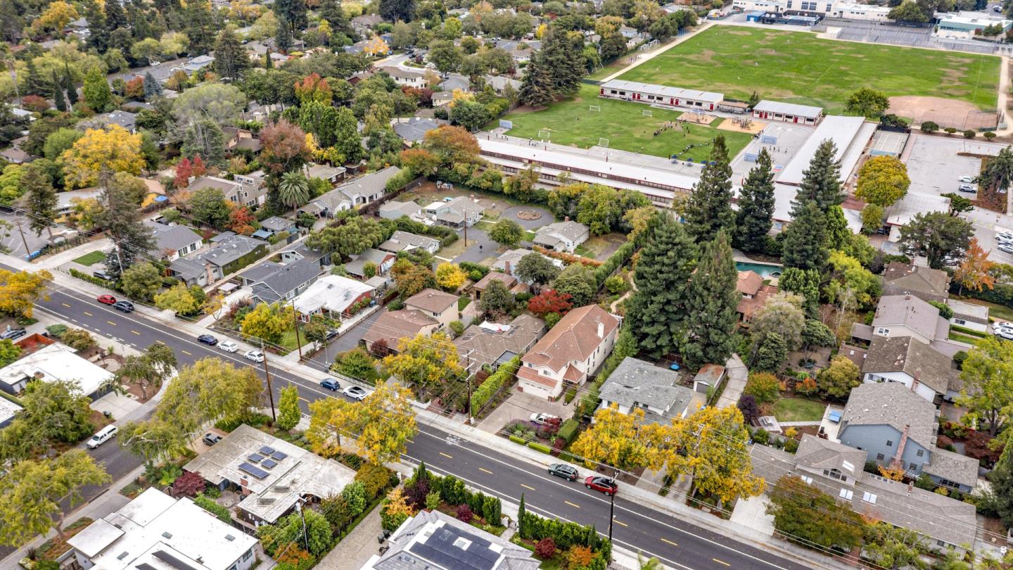 2262 Louis Road Palo Alto, CA 94303 - Photo 3 of 40 an aerial view of a residential houses with outdoor space