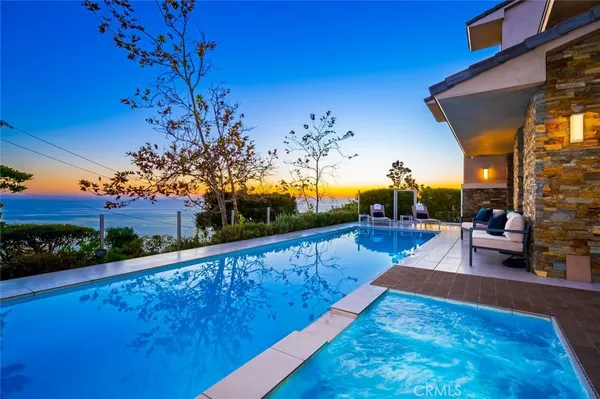 a view of a building with a patio