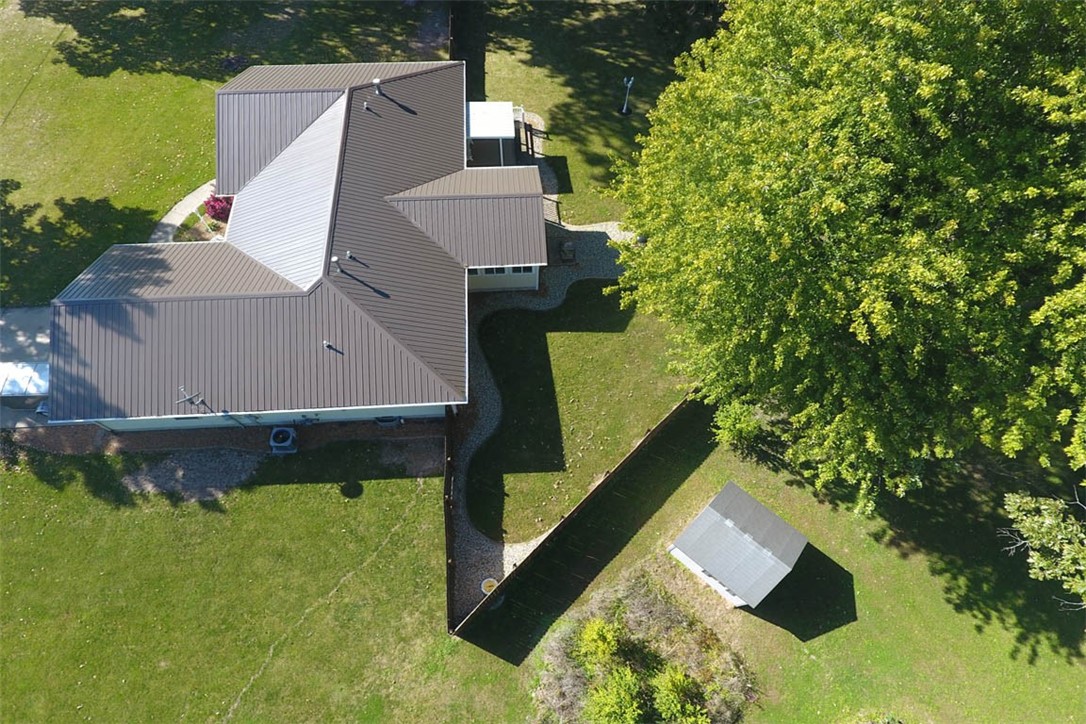 2008 St Louis Bridge Road Decatur, IL 62521 - Photo 6 of 36 an aerial view of a house with garden space and sitting space