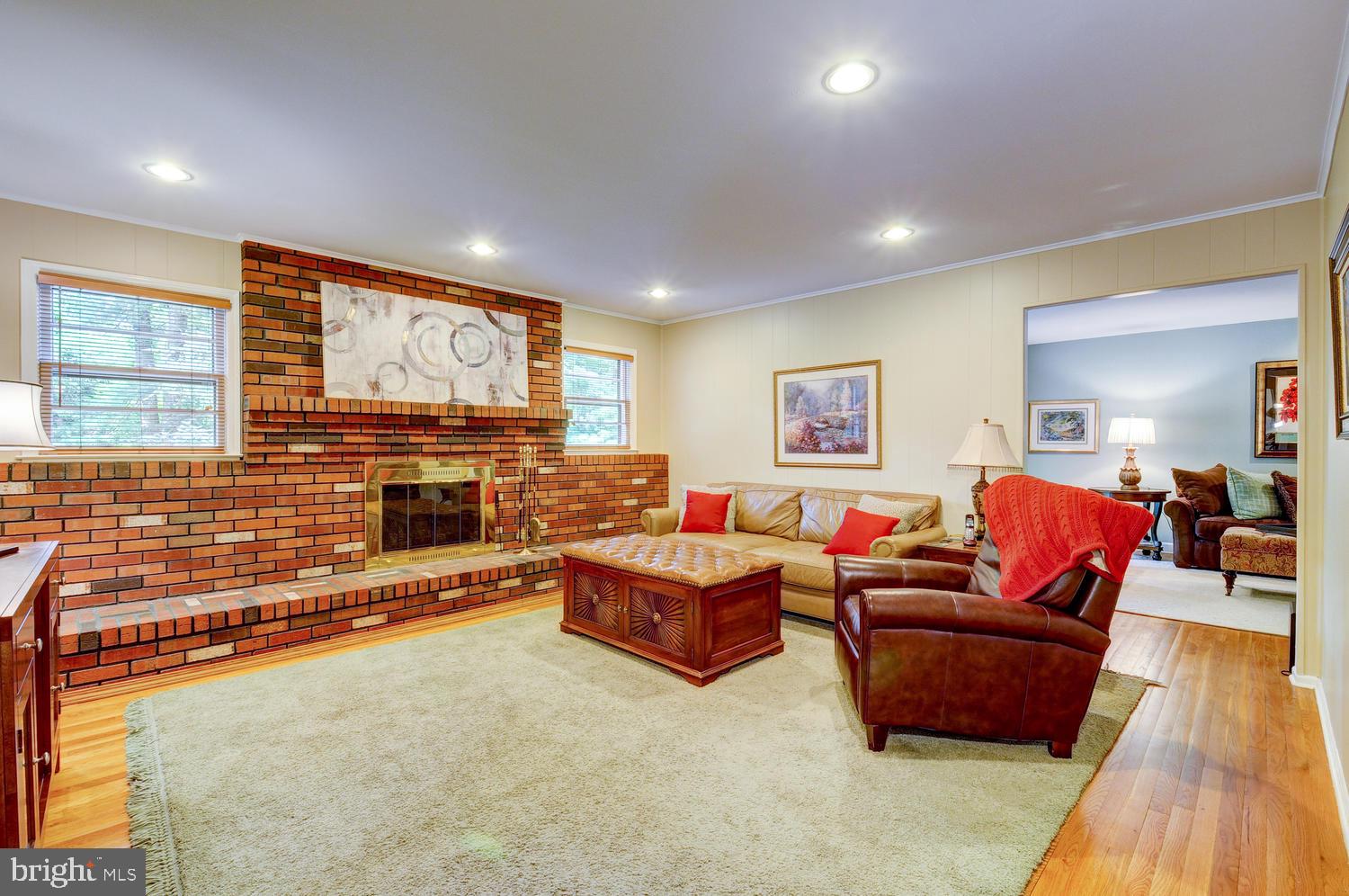 15 Yeger Road Princeton Junction, NJ 08550 - Photo 13 of 42 Family Room with Wood Burning Fireplace