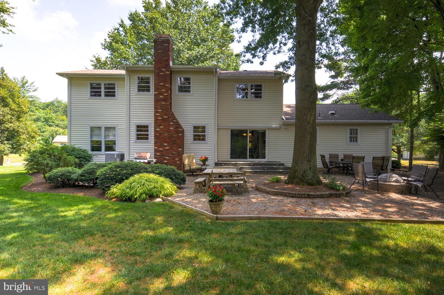 15 Yeger Road Princeton Junction, NJ 08550 - Photo 38 of 42 Back-Yard with Patio and Blue-Stone Steps