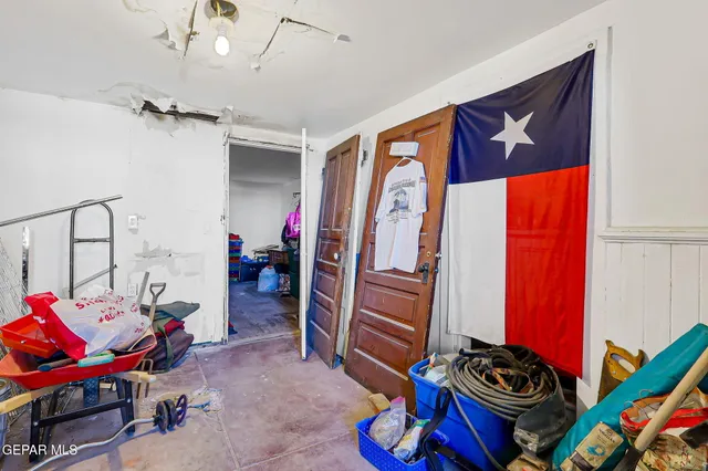 a view of a room with lots of stuff