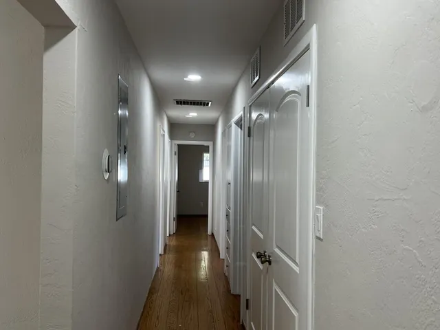 a view of a rack on the wall