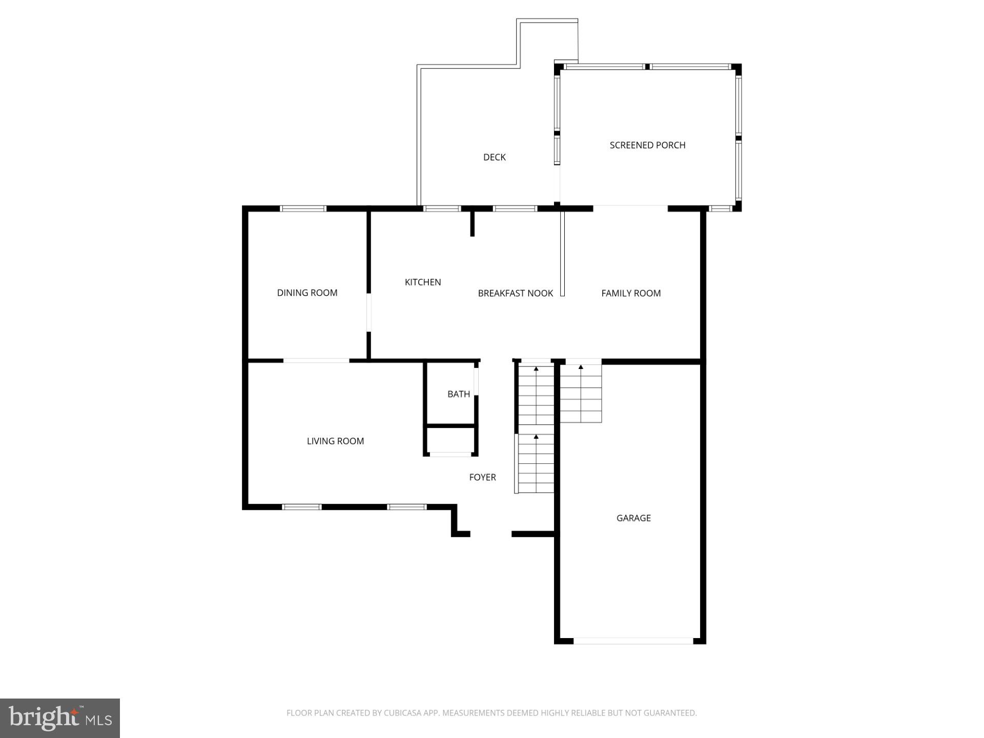 702 Deep Ridge Road Bel Air, MD 21014 - Photo 47 of 49 Main level floor plan