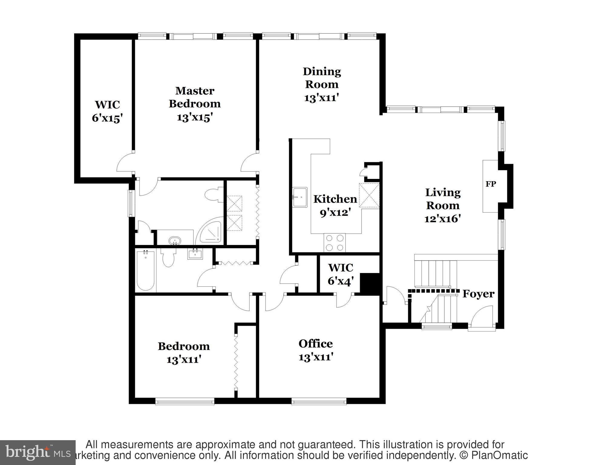 12379 Hunters Grove Road Manassas, VA 20112 - Photo 27 of 30 House - Upper Main Level Floor Plan
