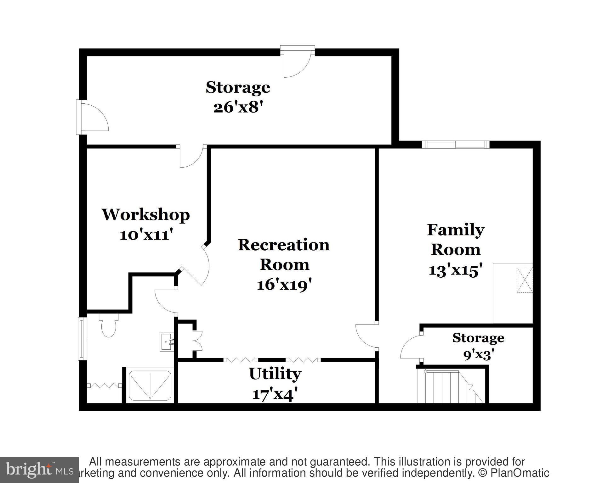 12379 Hunters Grove Road Manassas, VA 20112 - Photo 28 of 30 House - Lower Level Floor Plan
