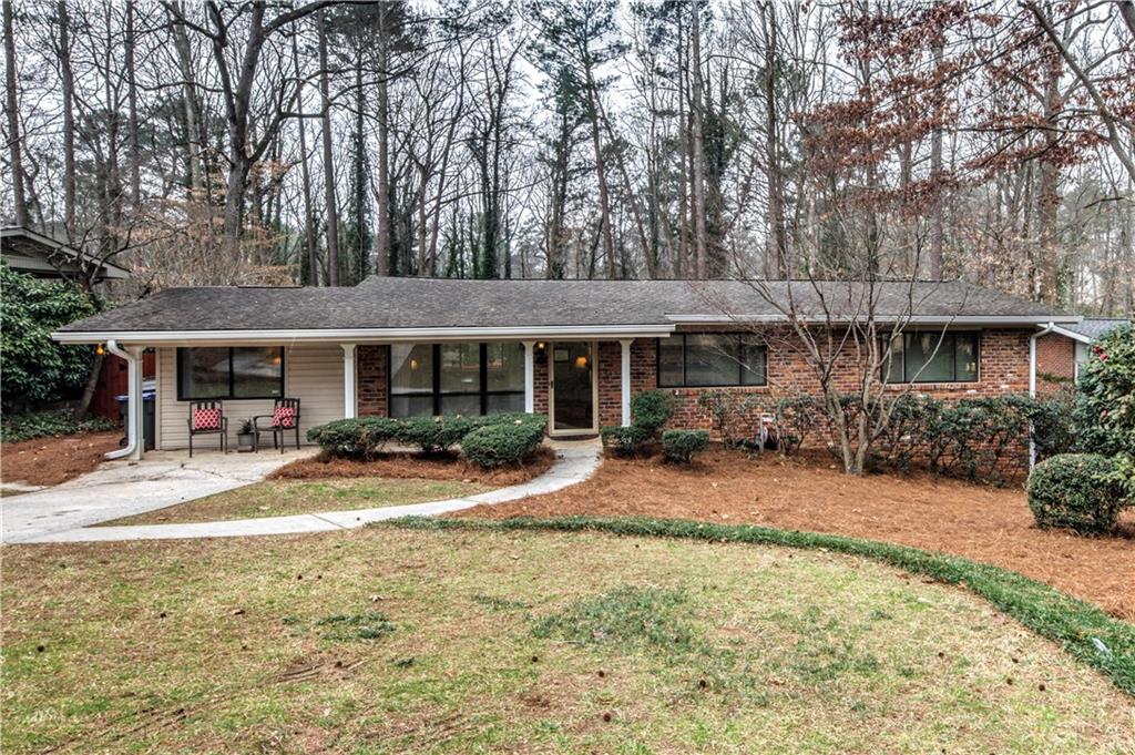 3658 Carmel Road Chamblee, GA 30341 - Photo 1 of 1 3658 Carmel Road Front Exterior. Grass seed has been planted to give you an amazing yard come Spring!